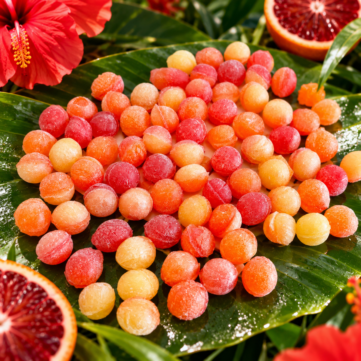 Blood Orange Kava Hard Candy Drops – 4 oz