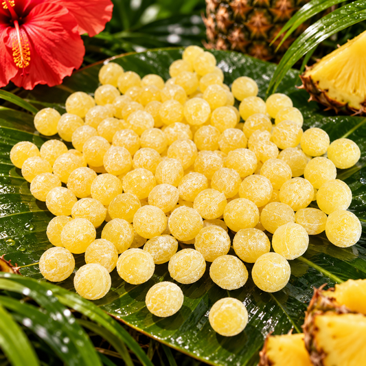 Pineapple Kava Hard Candy Drops – 4 oz