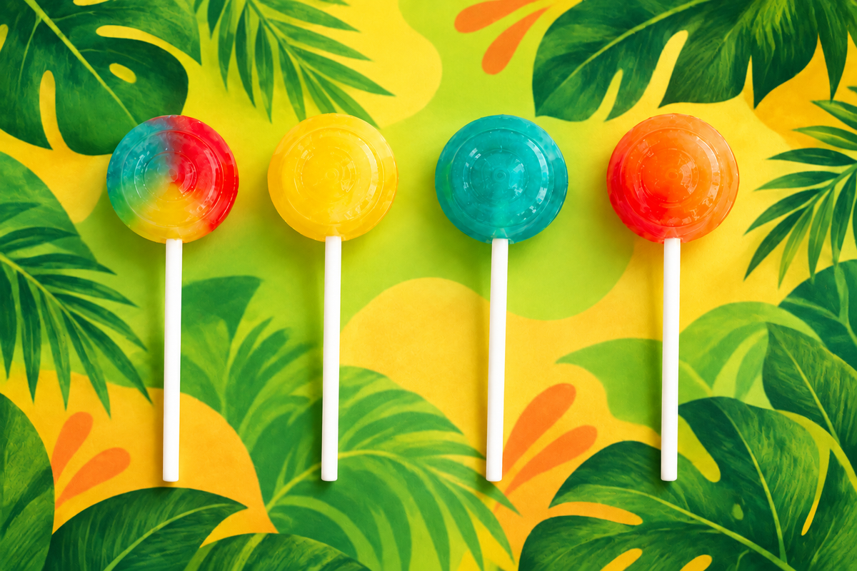 Jungle Kava Lollipop Sampler – 4 Flavors